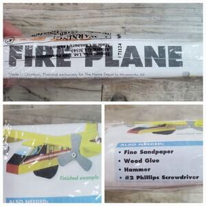 HOME DEPOT KIDS WORKSHOP Fire Plane June 2019 Kit Only - Fun DIY Kids Activity